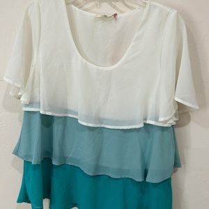 Entro three color shirt size medium